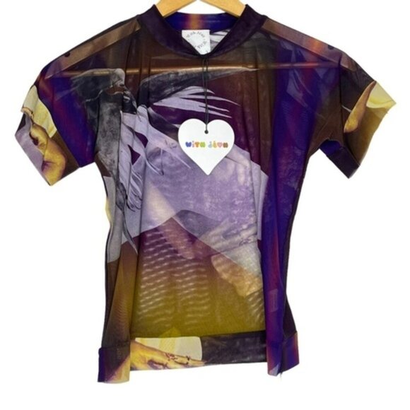 NWT With Jean Lord Top in‎ Ritz Strelitzia Nicolai size  XL - Picture 2 of 10